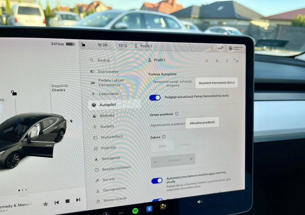 Tesla Model 3 cena 144894 przebieg: 65000, rok produkcji 2020 z Płock małe 301